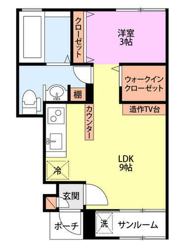新潟県新潟市中央区網川原１丁目 1LDK アパート 賃貸物件詳細