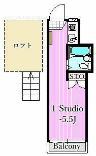 東京都江戸川区春江町５丁目 一之江駅 1K アパート 賃貸物件詳細