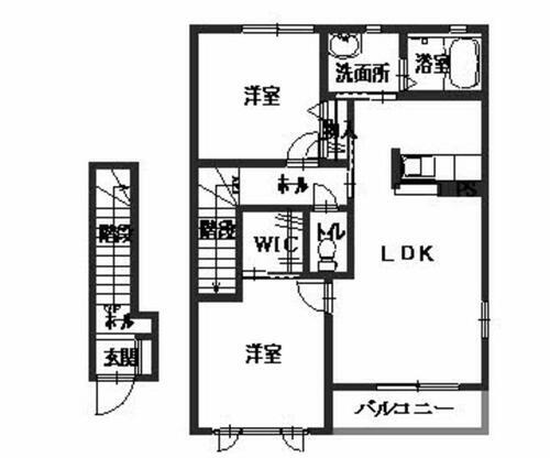 奈良県磯城郡田原本町大字千代 笠縫駅 2LDK アパート 賃貸物件詳細