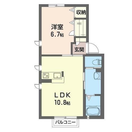 群馬県高崎市新町 新町駅 1LDK アパート 賃貸物件詳細
