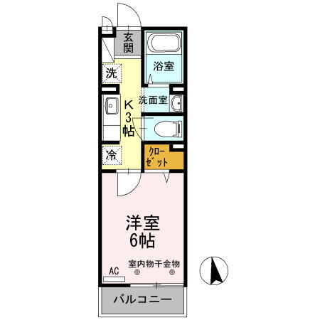 東京都江戸川区中葛西２丁目 葛西駅 1K アパート 賃貸物件詳細