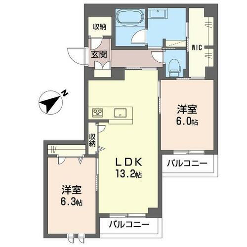 東京都立川市高松町１丁目 高松駅 2LDK マンション 賃貸物件詳細