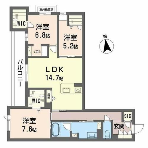 大阪府大阪市東住吉区今川２丁目 東部市場前駅 3LDK マンション 賃貸物件詳細