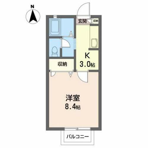 宮城県仙台市青葉区東照宮２丁目 東照宮駅 1K アパート 賃貸物件詳細