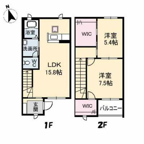 岡山県岡山市北区西長瀬 2LDK アパート 賃貸物件詳細