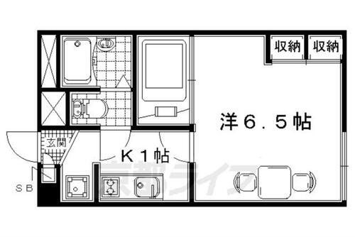 京都府京田辺市三山木山崎 ＪＲ三山木駅 1K アパート 賃貸物件詳細