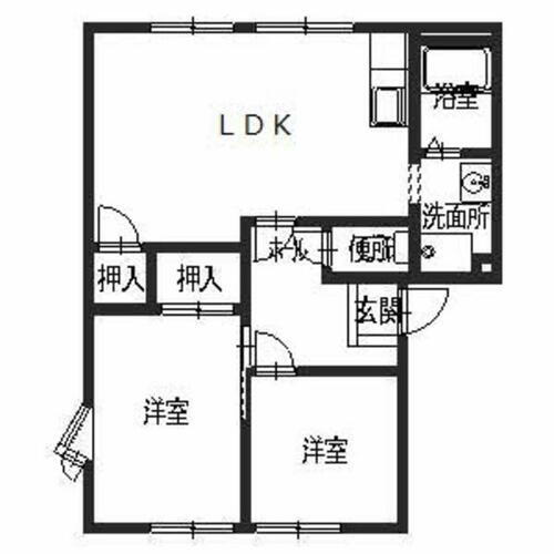 奈良県北葛城郡河合町広瀬台１丁目 王寺駅 2LDK アパート 賃貸物件詳細