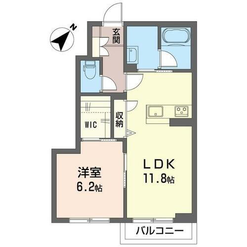 山梨県甲斐市西八幡 1LDK アパート 賃貸物件詳細