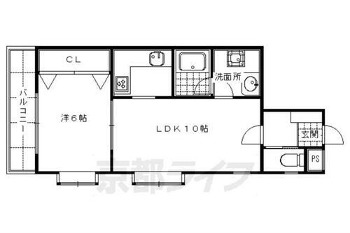 たけうちビル 7階 1LDK 賃貸物件詳細