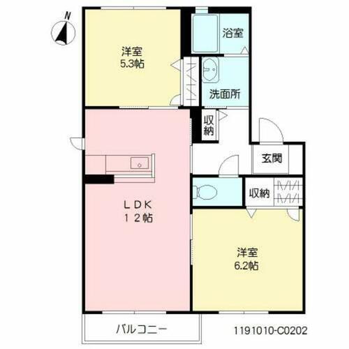 福岡県大野城市牛頸４丁目 2LDK アパート 賃貸物件詳細