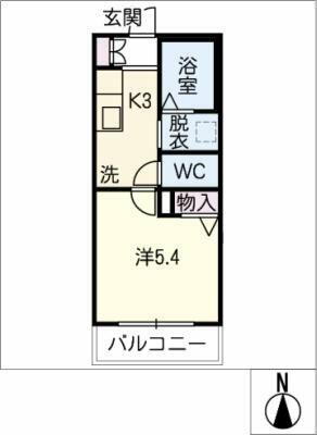 愛知県名古屋市中村区深川町２丁目 名古屋駅 1K アパート 賃貸物件詳細