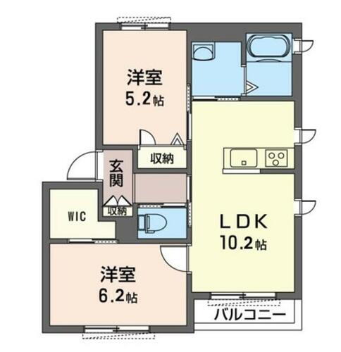 神奈川県藤沢市柄沢１丁目 藤沢駅 2LDK アパート 賃貸物件詳細