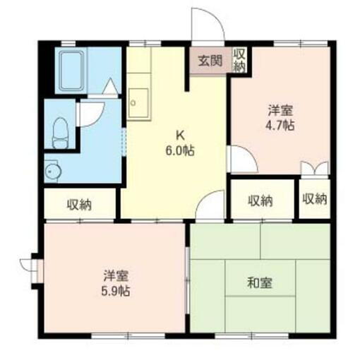 神奈川県横浜市栄区飯島町 戸塚駅 3DK アパート 賃貸物件詳細