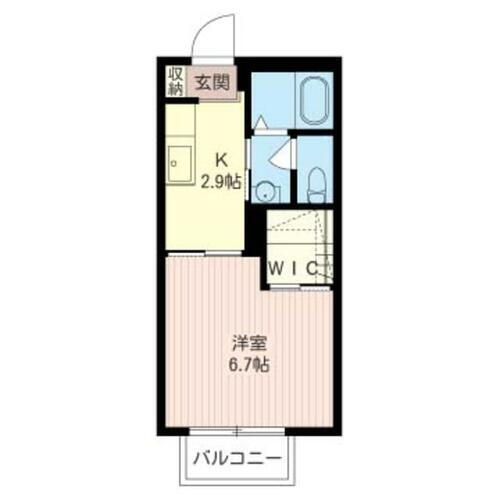 東京都練馬区東大泉５丁目 大泉学園駅 1K アパート 賃貸物件詳細