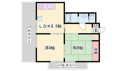 あづみマンション 4階 2LDK 賃貸物件詳細