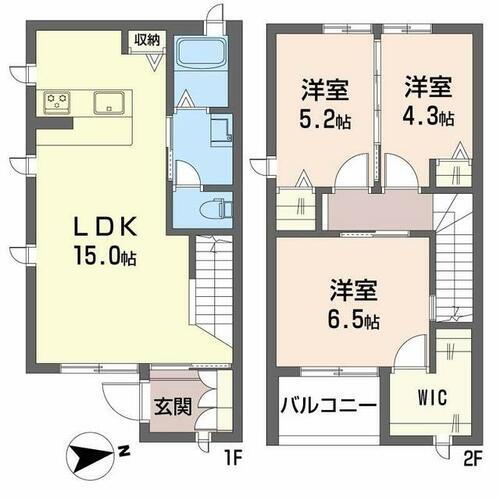 パルモ平野本町 1階 3LDK 賃貸物件詳細