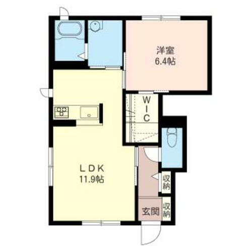 千葉県木更津市岩根３丁目 巌根駅 1LDK アパート 賃貸物件詳細