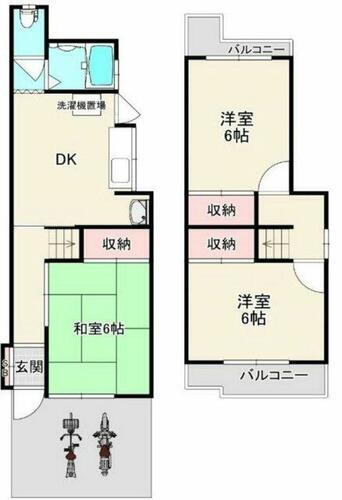 奈良県生駒郡斑鳩町龍田３丁目 法隆寺駅 3DK 一戸建て 賃貸物件詳細