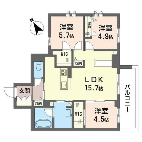 千葉県流山市おおたかの森東２丁目 流山おおたかの森駅 3LDK マンション 賃貸物件詳細