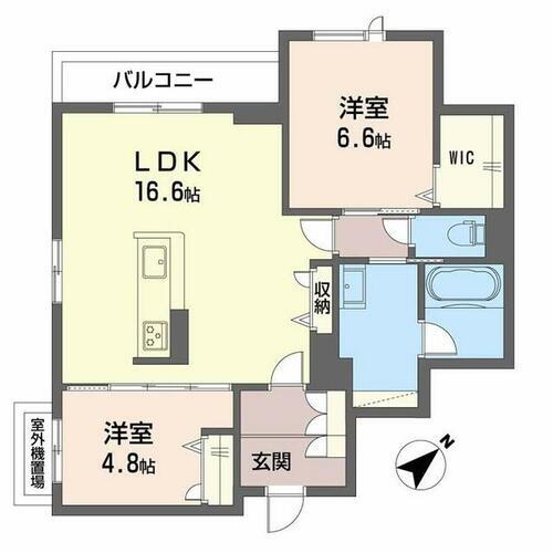 鹿児島県鹿児島市鴨池１丁目 中郡駅 2LDK マンション 賃貸物件詳細