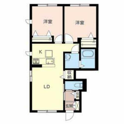 滋賀県東近江市中野町 新八日市駅 2LDK アパート 賃貸物件詳細