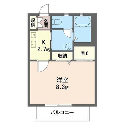 神奈川県相模原市南区相模台２丁目 小田急相模原駅 1K アパート 賃貸物件詳細