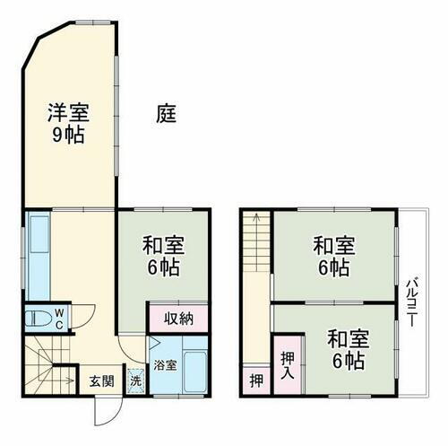 埼玉県所沢市林３丁目 狭山ヶ丘駅 4K 一戸建て 賃貸物件詳細