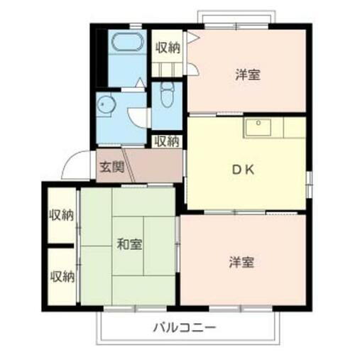 山梨県甲府市大里町 甲斐住吉駅 3DK アパート 賃貸物件詳細