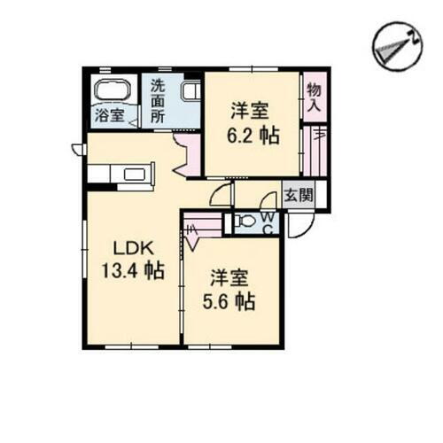 広島県広島市安佐南区伴東３丁目 伴駅 2LDK アパート 賃貸物件詳細