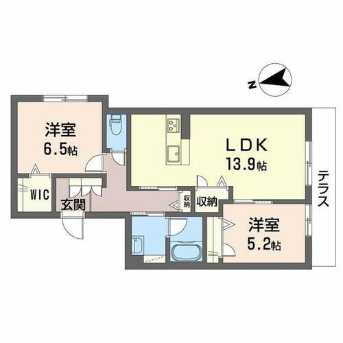 京都府福知山市字堀 2LDK アパート 賃貸物件詳細