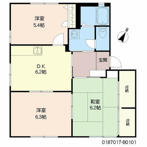 大分県大分市大字上宗方 3DK アパート 賃貸物件詳細