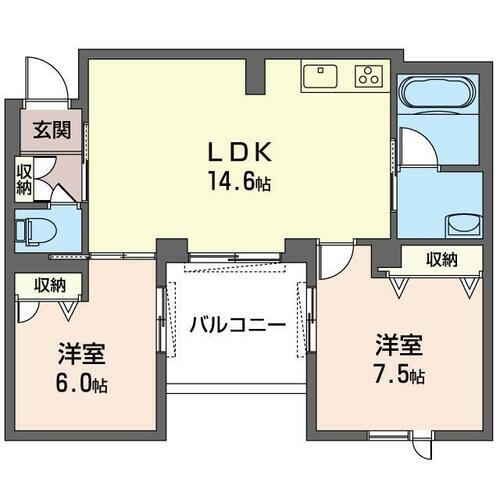 千葉県千葉市中央区松波４丁目 西千葉駅 2LDK マンション 賃貸物件詳細