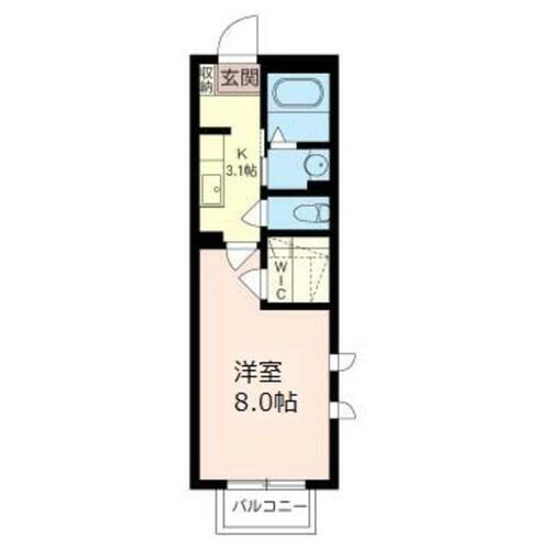 千葉県市原市八幡 八幡宿駅 1K アパート 賃貸物件詳細