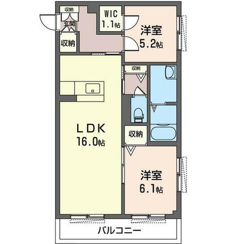 東京都中野区江古田４丁目 沼袋駅 2LDK マンション 賃貸物件詳細
