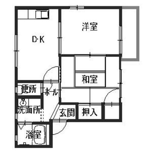 和歌山県和歌山市有本 和歌山市駅 2DK アパート 賃貸物件詳細