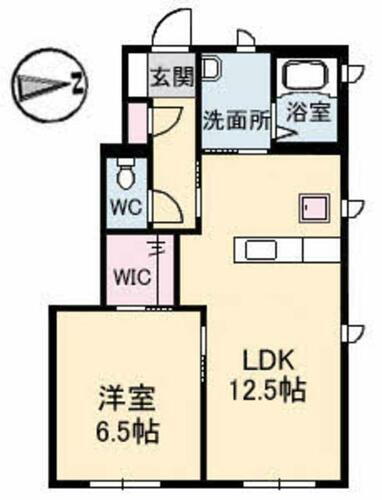 広島県広島市安佐北区落合１丁目 1LDK アパート 賃貸物件詳細