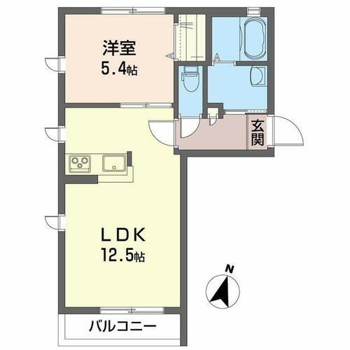 徳島県鳴門市撫養町斎田字浜端南 鳴門駅 1LDK アパート 賃貸物件詳細