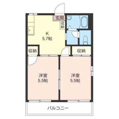 埼玉県さいたま市見沼区東大宮２丁目 東大宮駅 2K アパート 賃貸物件詳細