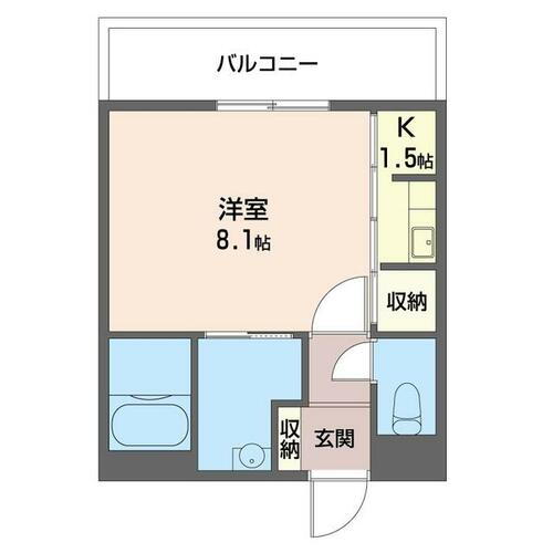 千葉県鎌ケ谷市新鎌ケ谷１丁目 新鎌ヶ谷駅 1K マンション 賃貸物件詳細