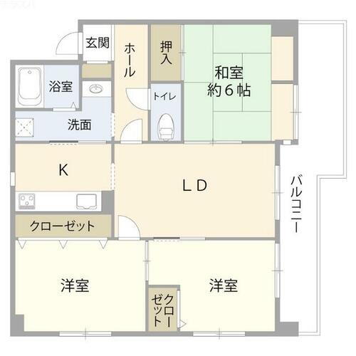 ナイスモア中島 10階 3LDK 賃貸物件詳細