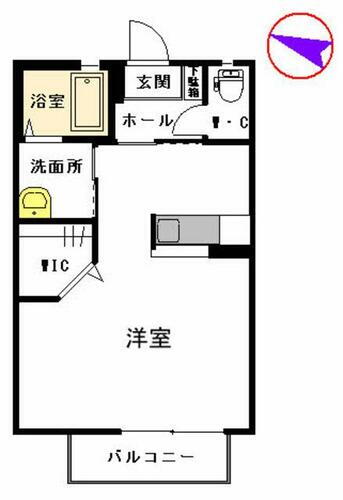 熊本県宇土市高柳町 ワンルーム アパート 賃貸物件詳細