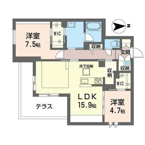 東京都三鷹市深大寺１丁目 武蔵境駅 2LDK マンション 賃貸物件詳細