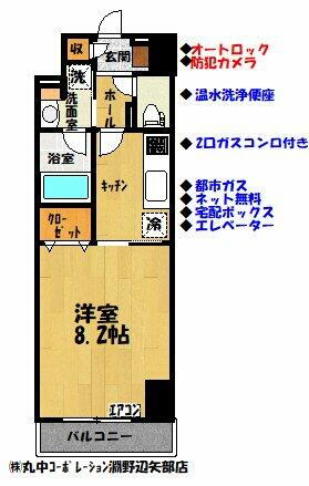 神奈川県相模原市緑区西橋本２丁目 橋本駅 1K マンション 賃貸物件詳細