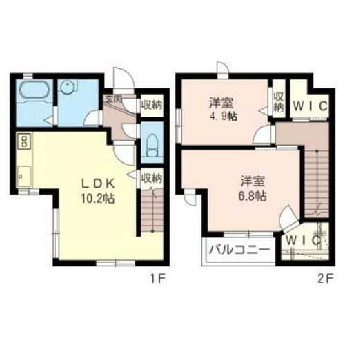 千葉県船橋市飯山満町２丁目 前原駅 2LDK アパート 賃貸物件詳細