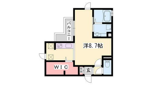 兵庫県高砂市阿弥陀１丁目 曽根駅 1K アパート 賃貸物件詳細