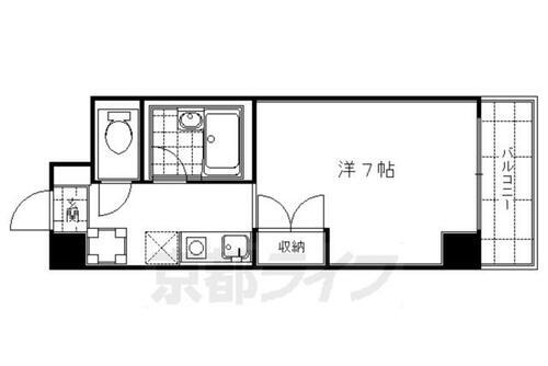 京都府京都市中京区釜座通押小路下る下松屋町 烏丸御池駅 1K マンション 賃貸物件詳細