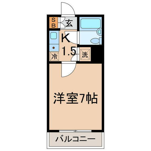 神奈川県横浜市保土ケ谷区狩場町 保土ケ谷駅 1K マンション 賃貸物件詳細