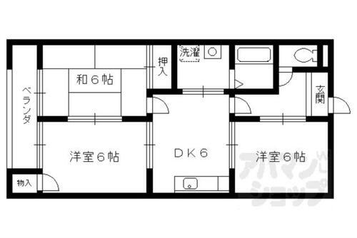 京都府乙訓郡大山崎町字円明寺小字鳥居前 西山天王山駅 3DK アパート 賃貸物件詳細