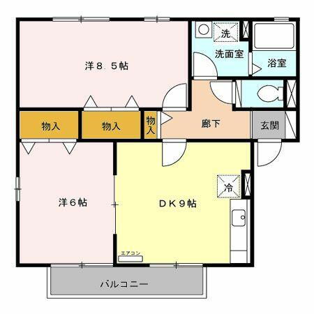 茨城県水戸市酒門町 水戸駅 2DK アパート 賃貸物件詳細