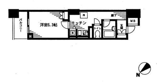 レジディア日本橋馬喰町 3階 1K 賃貸物件詳細